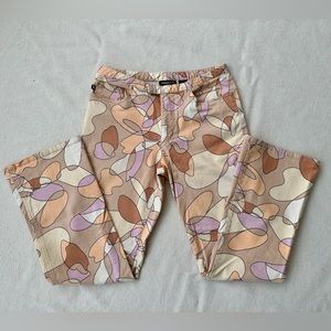 Rare Vintage ‘90s Express Psychedelic Stretch Jean